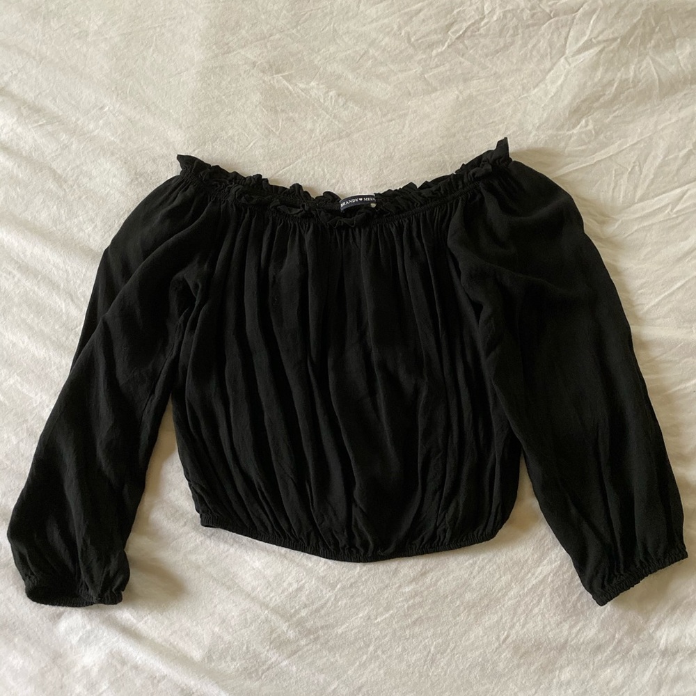 Over the shoulder top